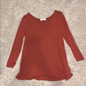 my LAnd burnt orange dress